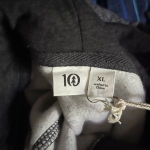 Men’s tent tree hoodie xl dark grey